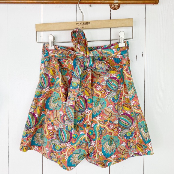 Antonio Melani Liberty Paisley Dawson Short Citron - Picture 5 of 5